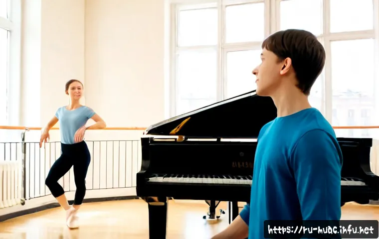뮤지컬 배우 자격증 취득 방법 - Photorealistic Russian aspiring musical theatre actor practicing singing and expressive movement in ...